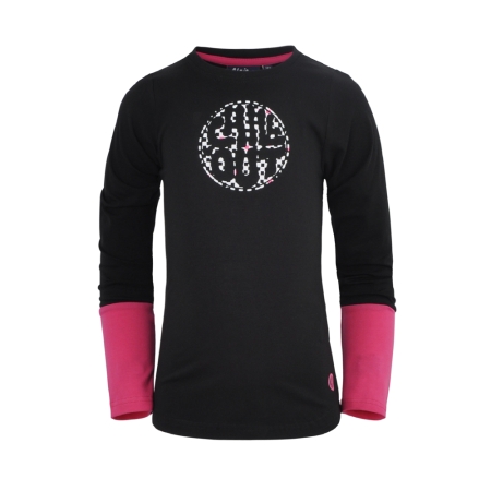 Nais longsleeve Iris black (B24-419)