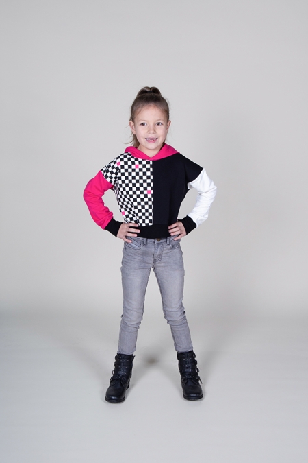 Nais hoodie Isabella black (B24-424)