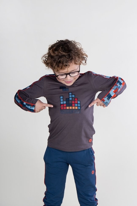 Nais longsleeve Ivar pewfer (B24-450)