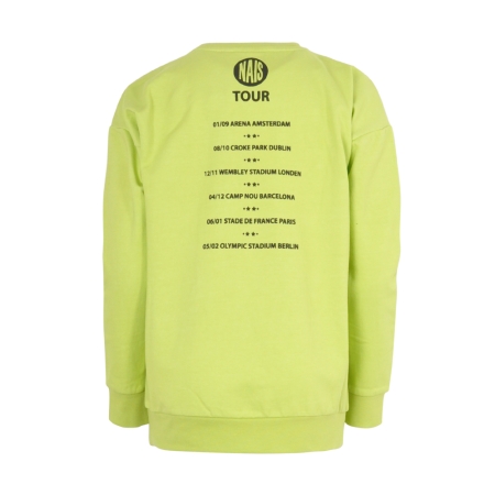 Nais sweater Irmin lime green (B24-468)