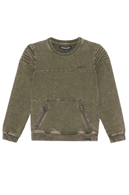 4President sweater Nick grey army