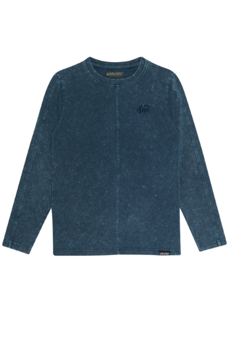 4President longsleeve Noud blue