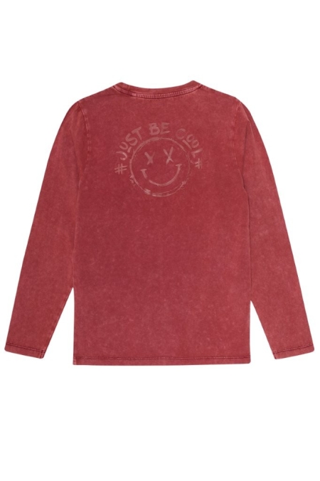 4President longsleeve Noud red