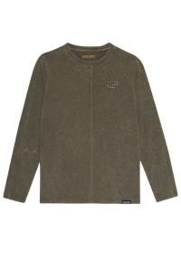 4President longsleeve Noud grey army