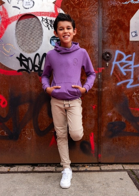 Skurk sweater Sil paars