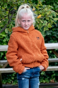Billy & Lilly Teddy borgvest Viper adobe brown