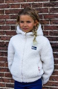 Billy & Lilly Teddy borgvest Viper coco white
