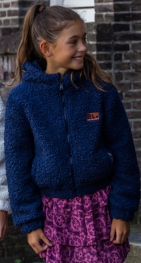 Billy & Lilly Teddy borgvest Viper peacoat