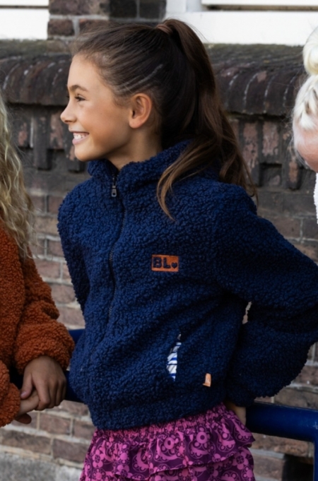 Billy & Lilly Teddy borgvest Viper peacoat