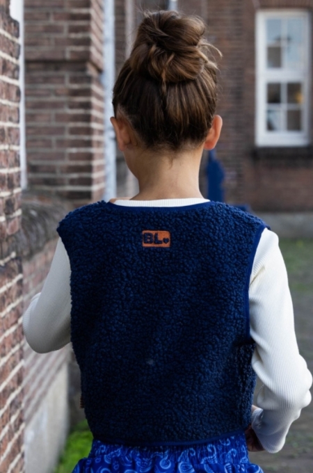 Billy & Lilly Teddy gilet Jo peacoat