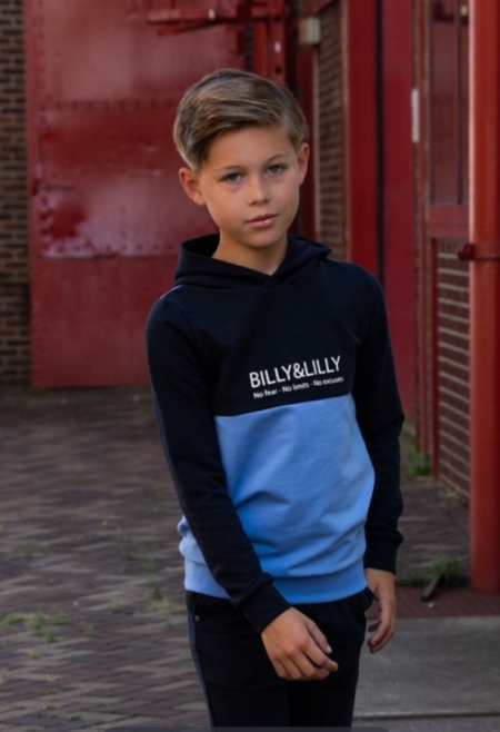 Billy & Lilly Hoodie Tommy booming black allure