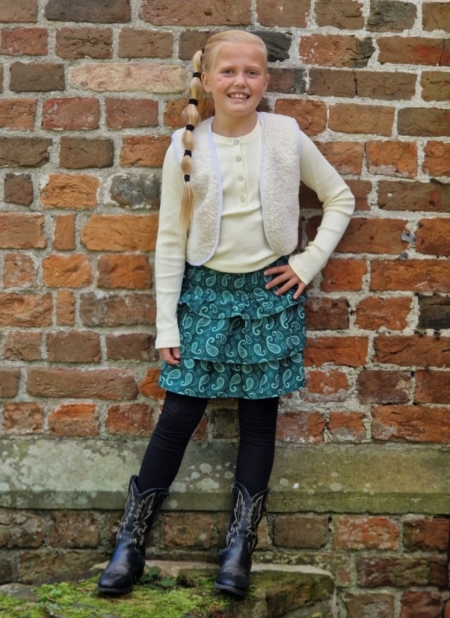 Billy & Lilly Skirt Coco whale green