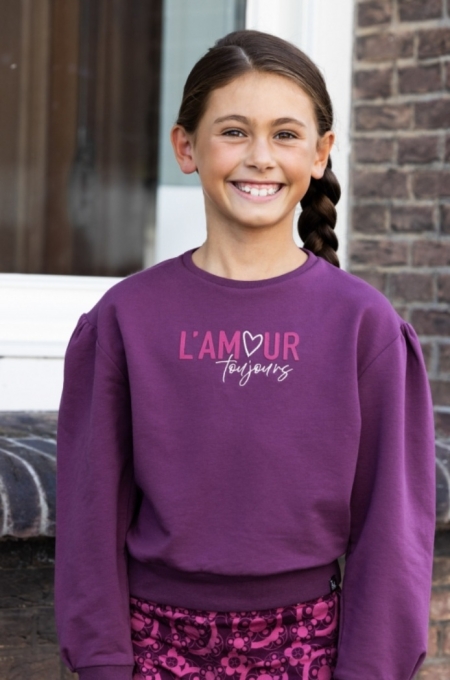 Billy & Lilly Sweater Lieke perfect prune
