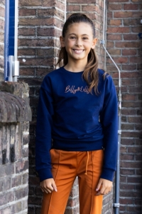 Billy & Lilly Sweater Lilly peacoat
