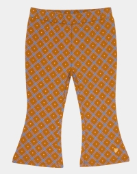 4President broek Bloem pink aop squares (yellow)