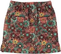 O'Chill rok Janae bloemen polyester quilted