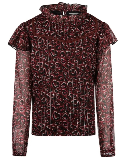 No Way Monday longsleeve multicolour panter (Q52004)