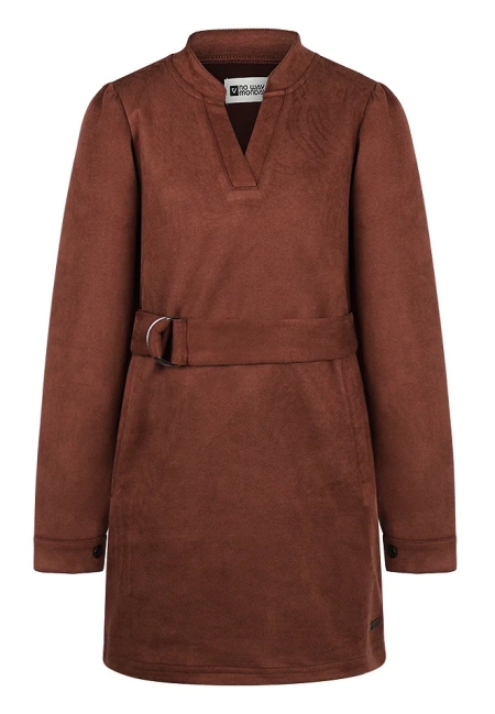 No Way Monday jurk brown (Q52012)