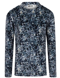 No Way Monday longsleeve dark blue (Q52020)