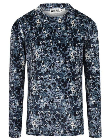 No Way Monday longsleeve dark blue (Q52020)