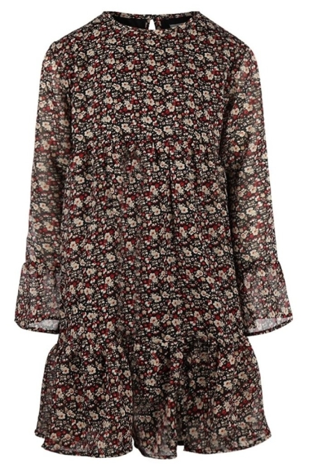 No Way Monday jurk multi colour bloemen (Q52080)