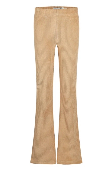 No Way Monday rib broek camel (Q52085)