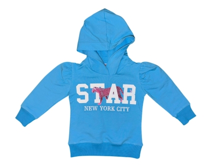 O'Chill sweater Angel blauw star new york city