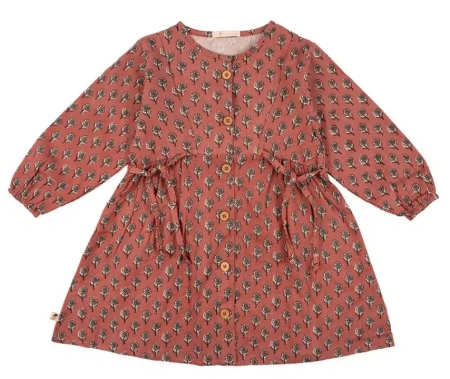 On Top Of The Cake jurk Janneke aop blockprint (AW-10)