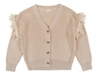 On Top Of The Cake vest Larissa creme brulee (AW-21)