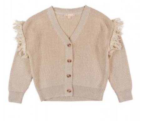 On Top Of The Cake vest Larissa creme brulee (AW-21)