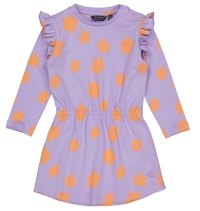 Quapi jurk Maaike aop purple graphic