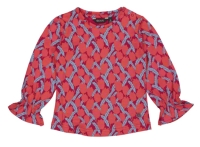 Quapi longsleeve Madison aop pink flower