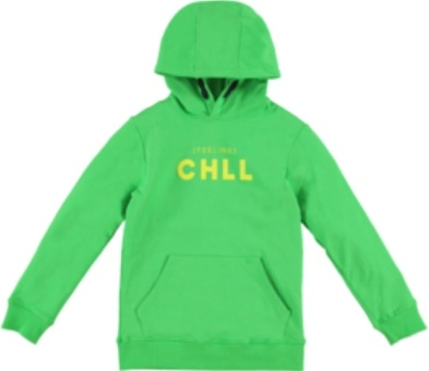 B'Chill Studio Chill hoodie Floyd lichtgroen