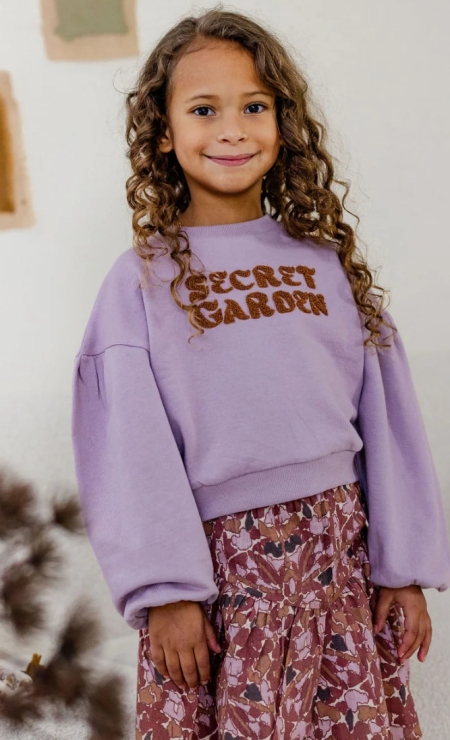 Topitm sweater Esther elderberry secret garden