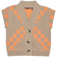 Quapi gilet Djem dark sand orange