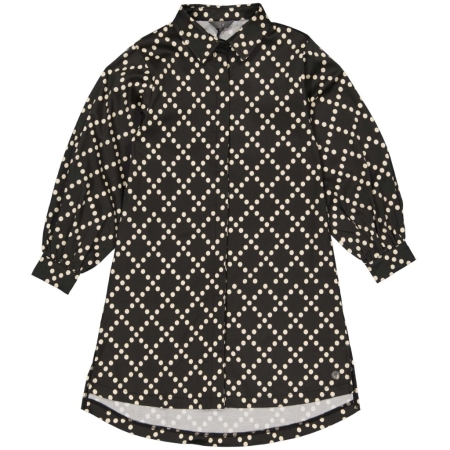 Levv jurk Nalin aop white dot