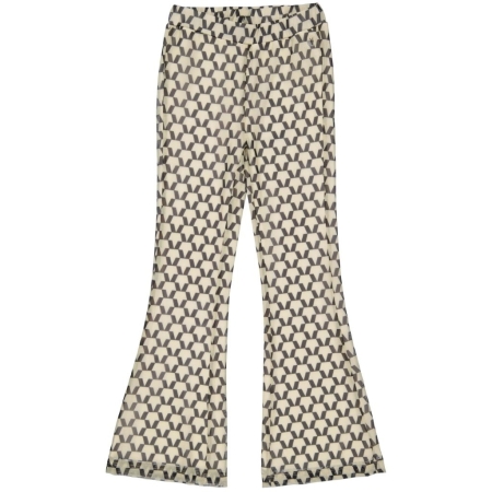 Levv broek Niesje aop grey graphic