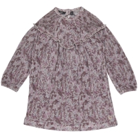 Levv jurk Paddy aop soft grey flower