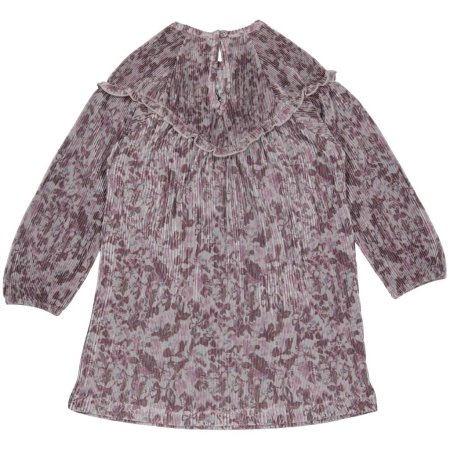 Levv jurk Paddy aop soft grey flower