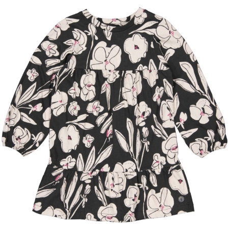 Levv jurk Paisley aop black flower