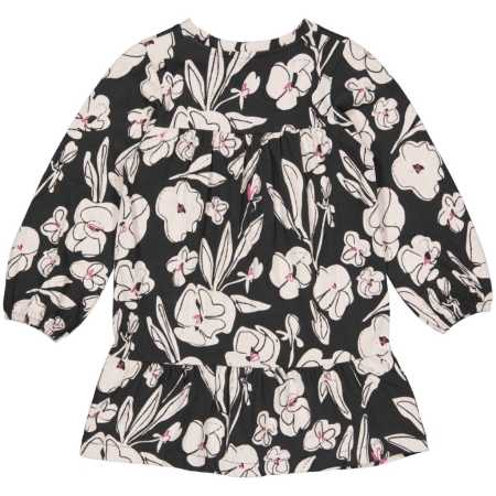Levv jurk Paisley aop black flower