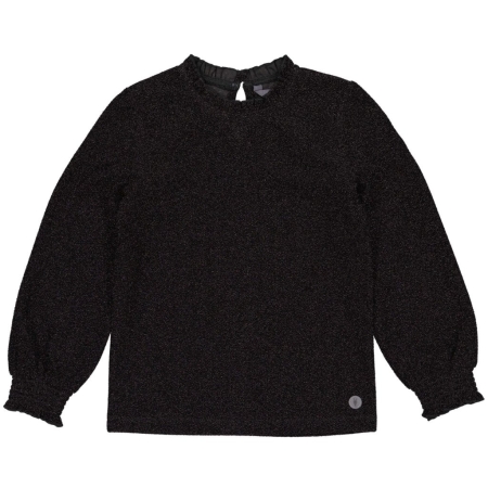 Levv longsleeve Pauli dark grey glitter