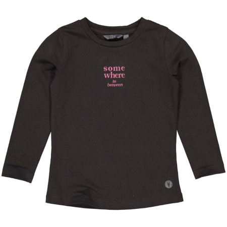 Levv longsleeve Pemma dark grey