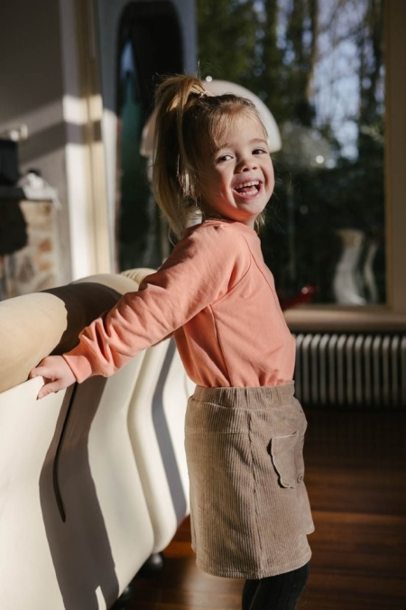 Levv sweater Phoebe coral