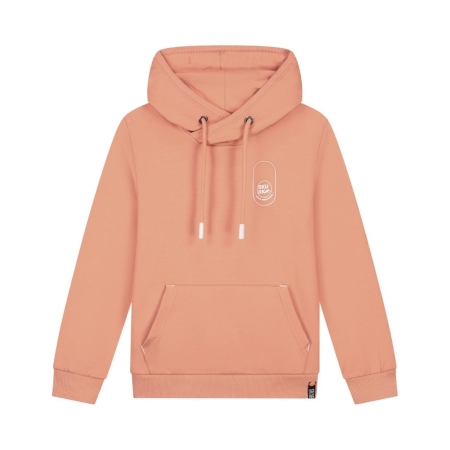 Skurk hoodie Sten peach