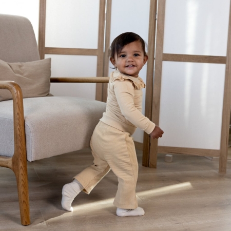 Dirkje sweater dark sand (Q52323)