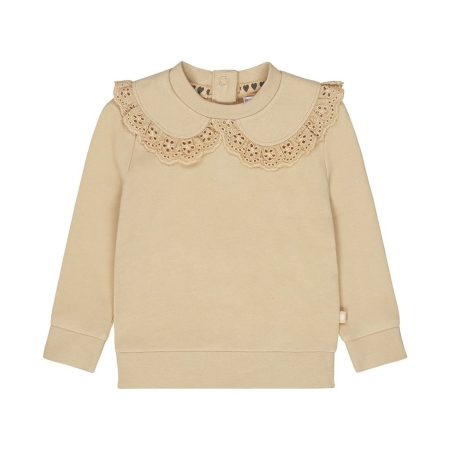 Dirkje sweater dark sand (Q52323)
