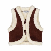 Dirkje gilet brown (Q52358)