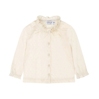 Dirkje longsleeve off white patroon (Q52359)