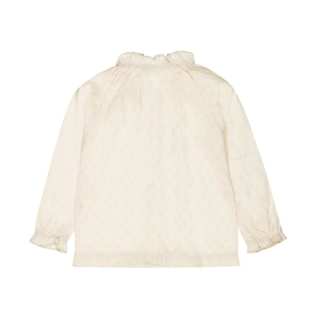 Dirkje longsleeve off white patroon (Q52359)